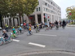 Kinder-Fahrraddemo in Mainz am 20. September 2026