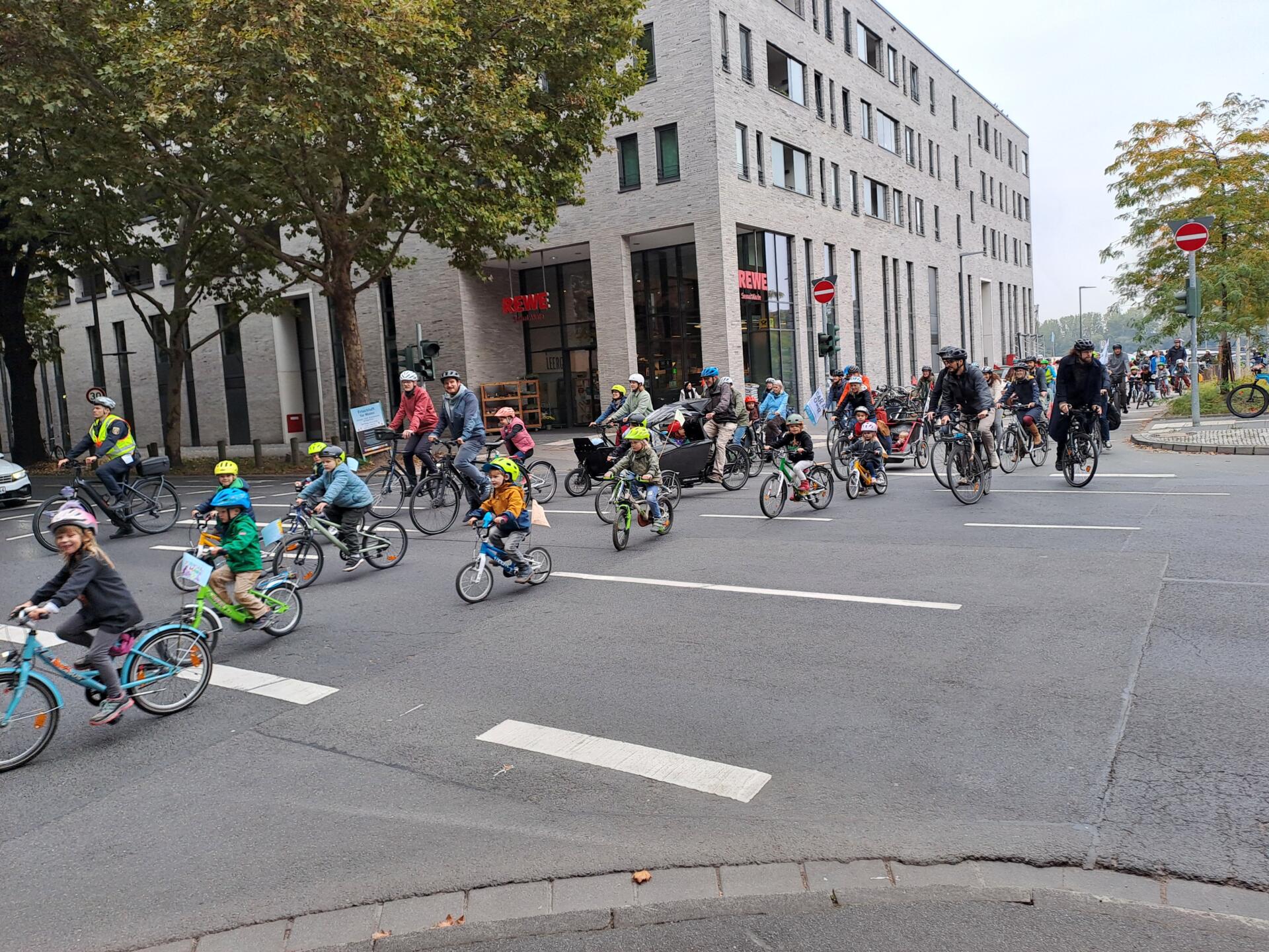 Kinder-Fahrraddemo in Mainz am 20. September 2026