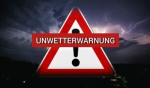 Schwere unwetter in mehreren regionen erwartet Unwetterwarnung