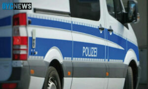 Polizei sprinter bus