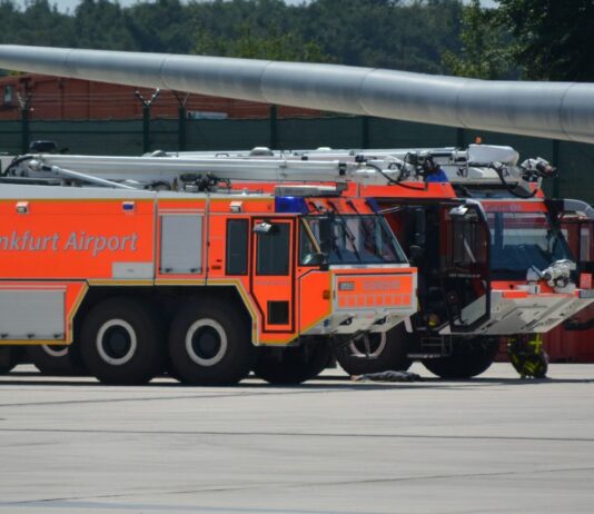 Feuerwehr Flughafen Frankfurt