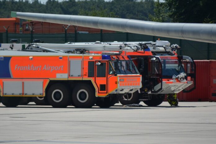 Feuerwehr Flughafen Frankfurt