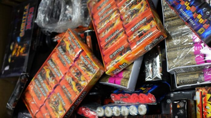 Feuerwerk, Silvester