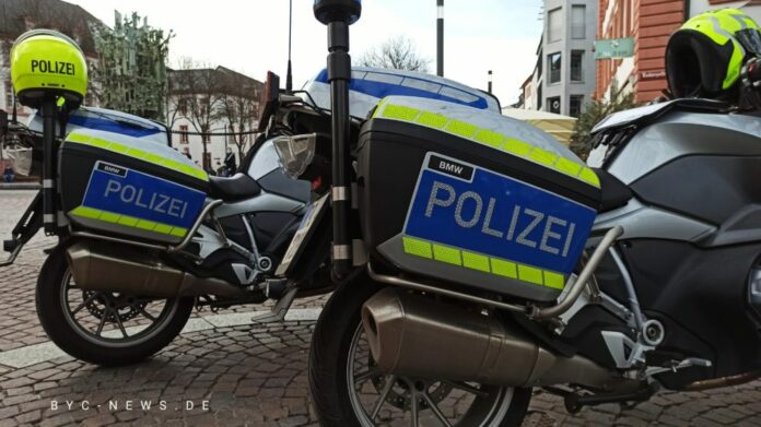 Polizei Motorräder