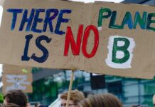 Protestaktion von Fridays for Future in Mainz fridays for future