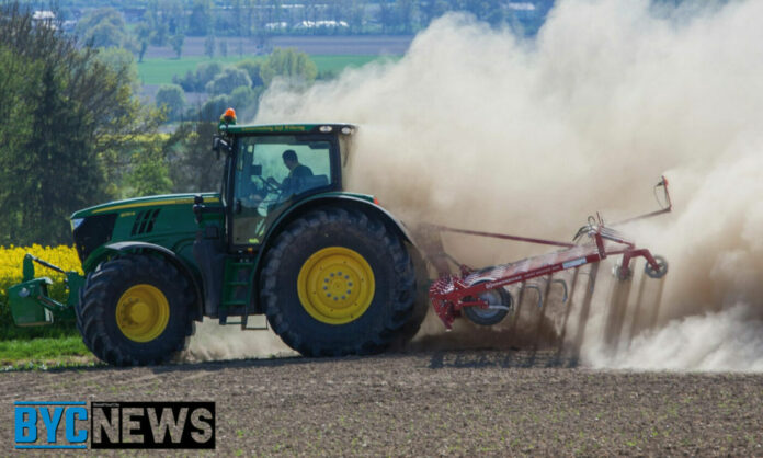 Landwirtschaft, Mähdrescher