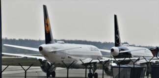 Flugzeug, Lufthansa