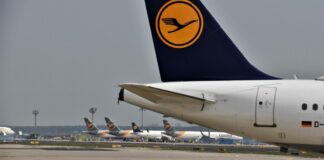 Flugzeug, Lufthansa