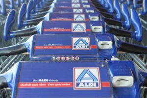 Aldi, einkaufswagen