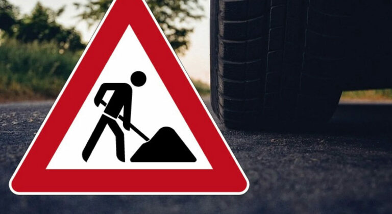 Baustelle Strasse