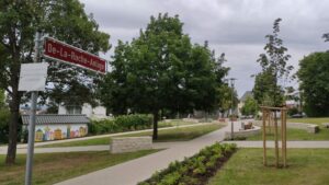 Mainz-mombach: baumaßnahmen an der de-la-roche-anlage sind abgeschlossen Mainz-mombach, de-la-roche-anlage