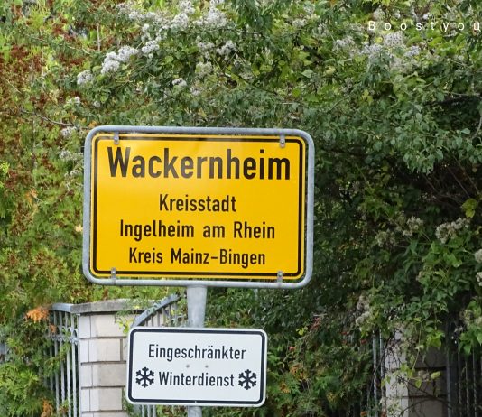 Wackernheim Ortsschild