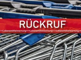 Lebensmittelrückruf Rossmann