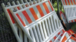 Symbolbild baustelle absperrung