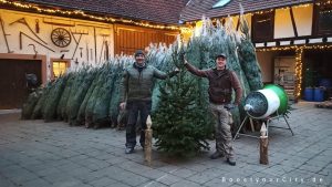 Weihnachtsbaumverkauf, michel