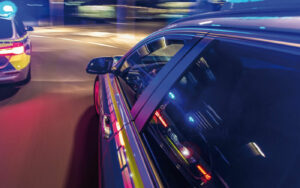 Polizeieinsatz in der Nacht