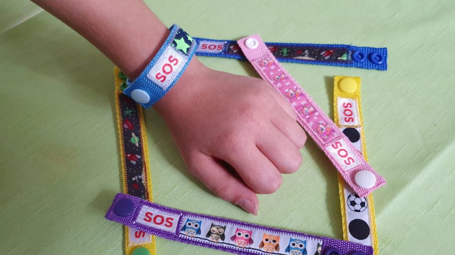 Notfallarmband für Kinder nähen / gestalten / Snap Pap / Armband für  unterwegs / DIY / schnell nähen 