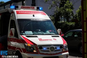 Radfahrer bei verkehrsunfall in mainz verletzt