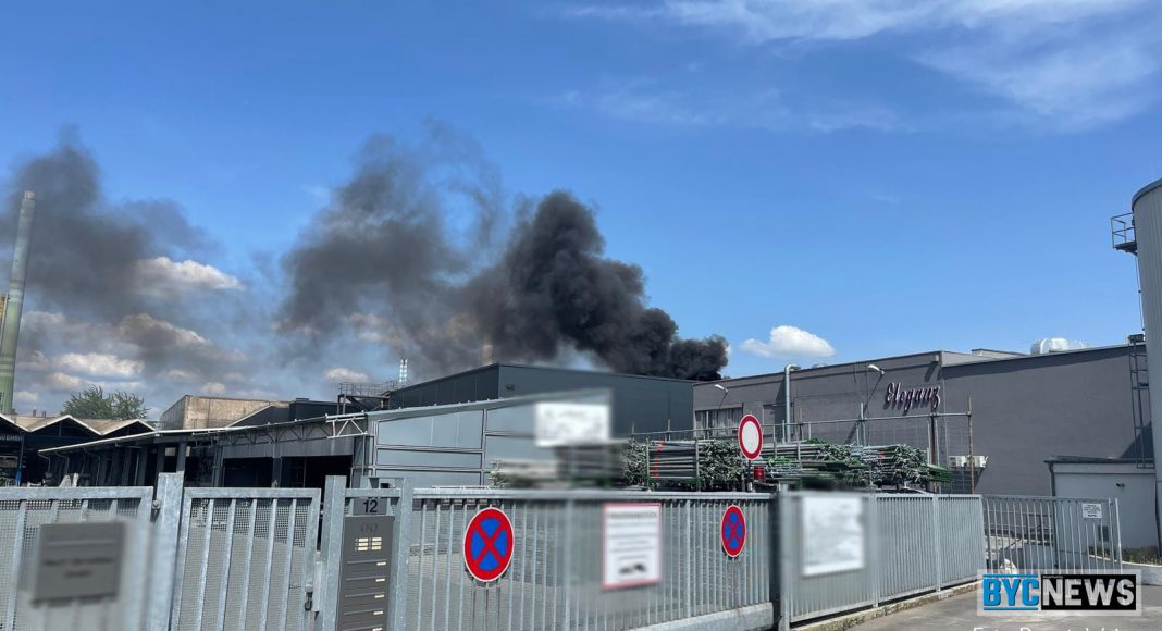 Feuerwehreinsatz in Mainz Mombach1