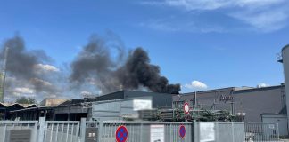 Feuerwehreinsatz in Mainz Mombach1