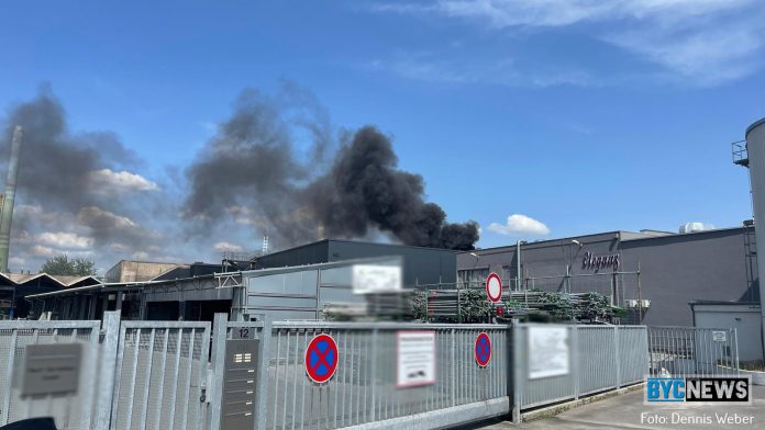 Feuerwehreinsatz in Mainz Mombach1