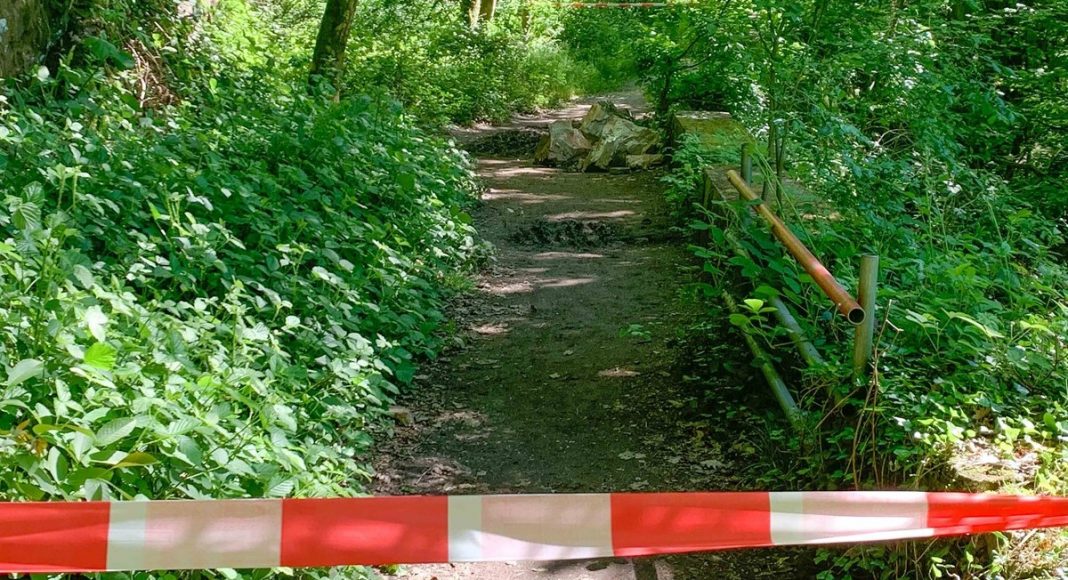 Topthema 20210607 Felsabsturz Morgenbachtalweg 10