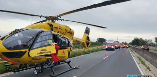 Unfall B9 Bodenheim Mainz1