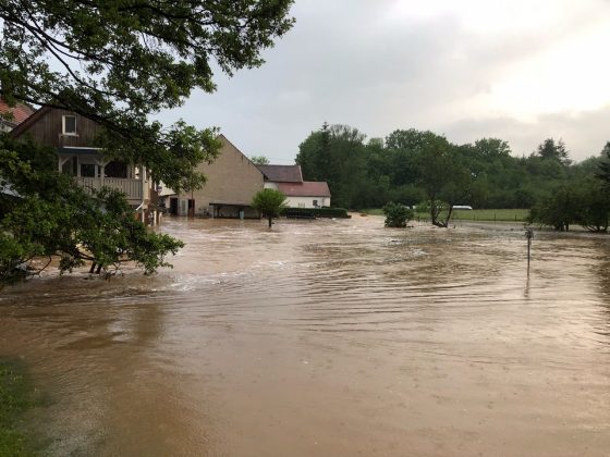 Unwetter sorgt für dauereinsatz der feuerwehren im kreis bad kreuznach Image4