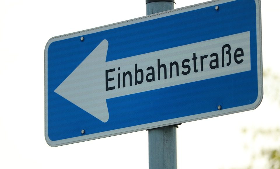 Einbahnstraße