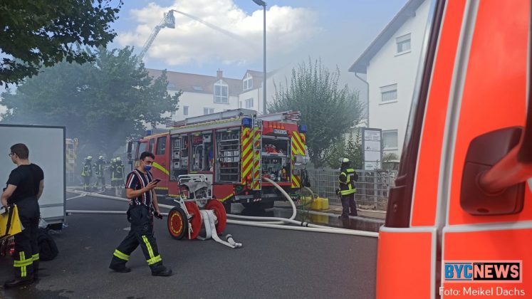 Feuerwehreinsatz in Mainz Hechtsheim4