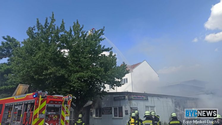 Feuerwehreinsatz in Mainz Hechtsheim8