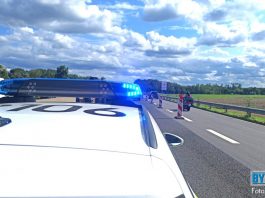 Unfall auf der B97