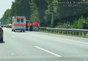 Verkehrsunfall autobahn a63