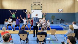 Sporthalle der „igs an den rheinauen“ oppenheim eingeweiht Einweihung sporthalle igs oppenheim