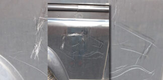 Auto zerkratzt in worms