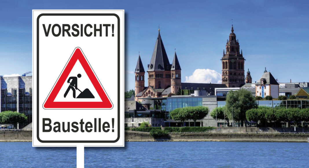 Baustelle Mainz