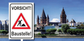 Baustelle Mainz