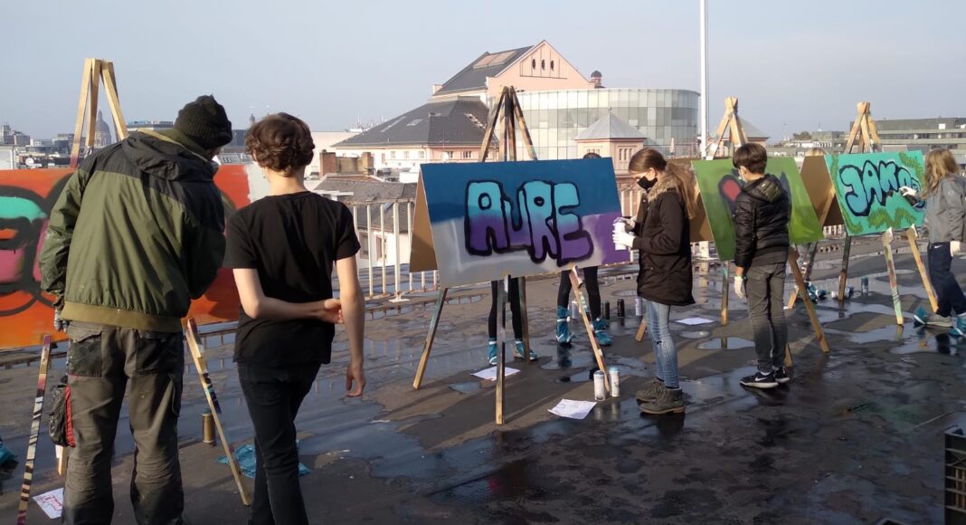 Graffiti Workshop My ry of Banksy MZ e1634742798430