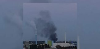 Fahrzeugbrand Autobahn A671