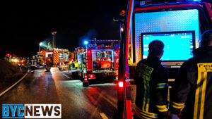 Skoda-fahrer verliert kontrolle über auto in wackernheim