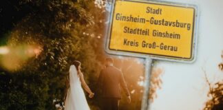 Brautpaar in Ginsheim-Gustavsburg