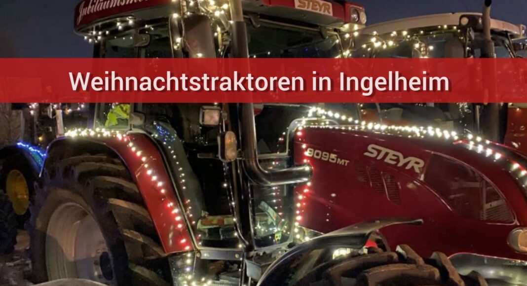 Weihnachtstraktoren Ingelheim, Symbolbild Weihnachtstraktoren Ingelheim, Symbolbild