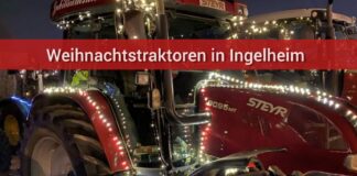 Weihnachtstraktoren Ingelheim, Symbolbild