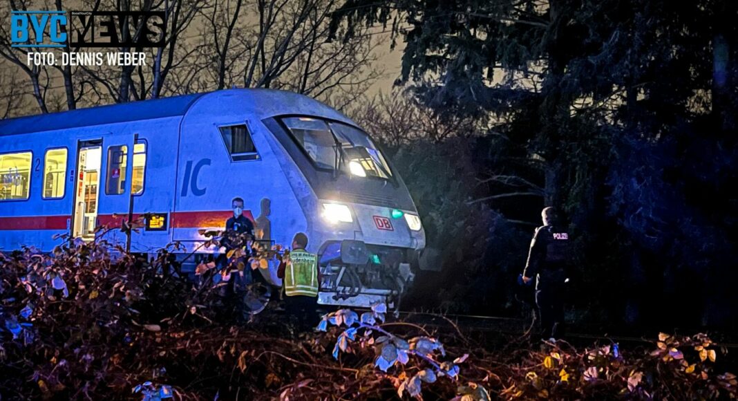 Havarie IC Deutsche Bahn