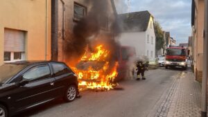 Sachbeschädigung durch feuer in kerzenheim
