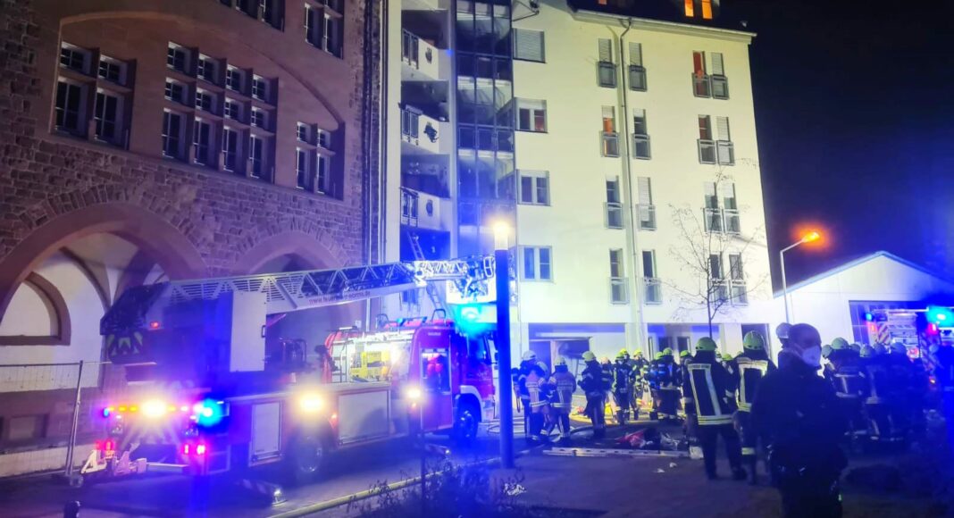 Gebäudebrand, Symbolbild