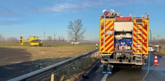 Verkehrsunfall Autobahn A61