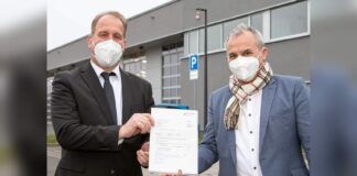 Förderbescheid für Feuerwehr Bodenheim-Nackenheim