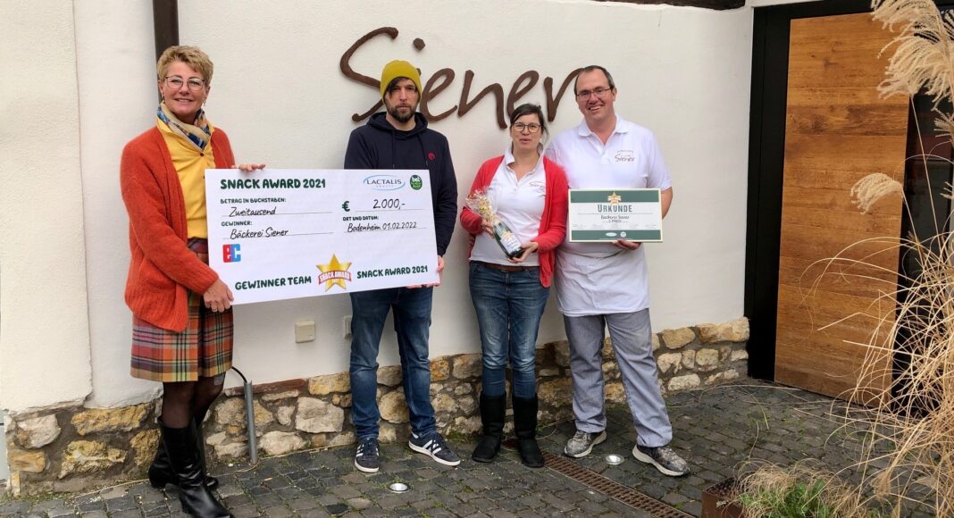 Preisverleihung Baeckerei Siener