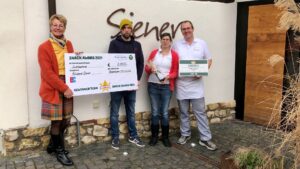 Mayors for peace: bad kreuznach zeigt flagge für den frieden!